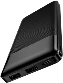 Batteria Esterna HOCO J72, 10000mAh, 10W, 2 x USB-A, Nera