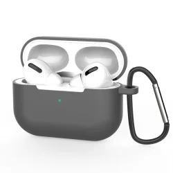 Custodia Techsuit Silicone Case per Apple AirPods Pro 3, Grigio