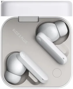 Auricolare Bluetooth CMF by Nothing Buds 2 Plus, TWS, ANC, MultiPoint, Grigio Chiaro