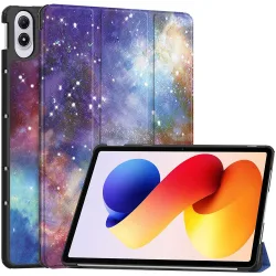 Custodia per Xiaomi Redmi Pad 2 Pro, Techsuit, FoldPro Galaxy, Multicolore