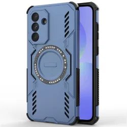 Custodia MagSafe per Samsung Galaxy A36 A366, Techsuit, ArmorMag, Blu