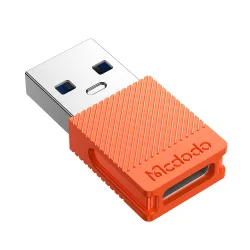 Adattatore Dati e Ricarica USB-C - USB-A McDodo OT-6550, Arancione