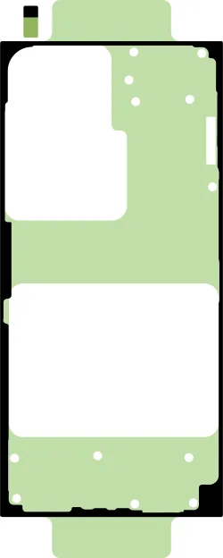 Kit Adesivo Coperchio Batteria Samsung Galaxy S24 Ultra S928, Service Pack GH82-33392A