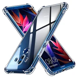 Custodia per Huawei Mate 10 Pro, Techsuit, Shockproof Clear, Trasparente