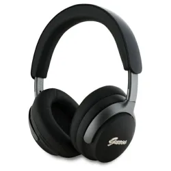 Auricolare Bluetooth Guess Metal Script Logo, A2DP, ANC, Nero