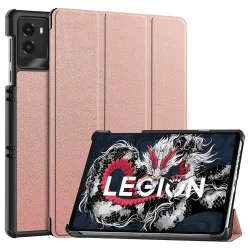 Custodia per Lenovo Legion Y700 (2025), Techsuit, FoldPro, Rosa Dorato