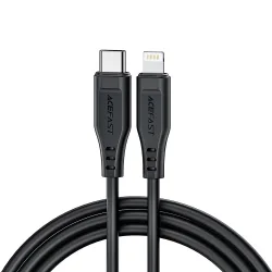 Cavo Dati e Ricarica USB-C - Lightning Acefast C3-01, 30W, 1.2m, Nero