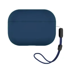 Custodia Blueo Liquid per Apple AirPods Pro 2, Blu Navy