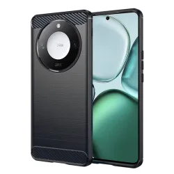 Custodia per Honor X9c Smart, Techsuit, Carbonio, Nera