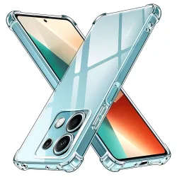 Custodia per Xiaomi Redmi Note 13 Pro 4G / Poco M6 Pro 4G, Techsuit, Shockproof Clear, Trasparente