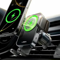 Caricabatterie Auto Wireless Lisen W605, 15W, 1.67A, Nero YL0225030014