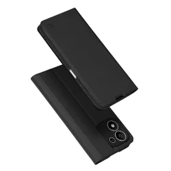 Custodia per Honor 600 Smart, Techsuit, Magskin Book, Nera