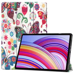 Custodia per Xiaomi Redmi Pad Pro / Pad / Pad Pro 5G, Techsuit, FoldPro Butterfly, Multicolore