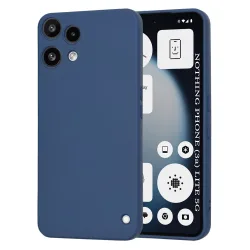 Custodia per Nothing Phone (3a) Lite, Techsuit, SoftFlex, Blu navy