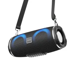 Cassa Portatile Bluetooth HOCO HC12, 10W, RGB, Impermeabile, Nera