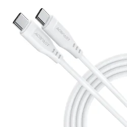 Cavo Dati e Ricarica USB-C - USB-C Acefast C3-03, 60W, 1.2m, Bianco