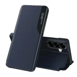 Custodia per Samsung Galaxy A57 5G, Techsuit, eFold, Blu Scuro