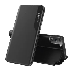 Custodia per Samsung Galaxy S21 5G G991, Techsuit, eFold, Nera