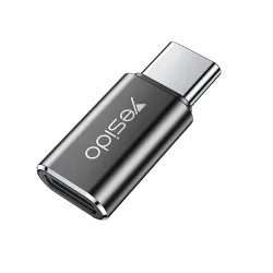 Adattatore Dati e Ricarica Lightning - USB-C Yesido GS22, Grigio