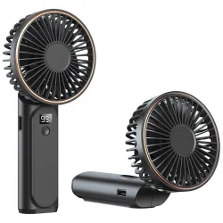 Ventilatore Portatile Techsuit M12, Nero