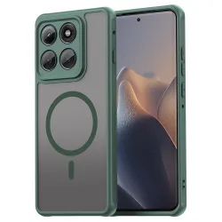 Custodia MagSafe per Motorola Edge 60 Pro, Techsuit, HaloFrost II, Verde