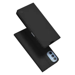 Custodia per Motorola Moto G31 / G41, Techsuit, Magskin Book, Nera