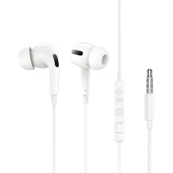 Auricolare 3.5mm Baseus Encok H18, Bianco