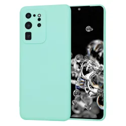 Custodia per Samsung Galaxy S20 Ultra 5G G988 / S20 Ultra G988, Techsuit, SoftFlex, Turchese