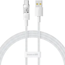 Cavo Dati e Ricarica USB-A - USB-C Baseus Gem, 100W, 1m, Bianco P10373002211-00
