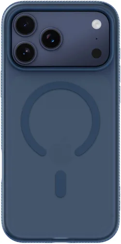 Custodia MagSafe per Apple iPhone 17 Pro Max, Belkin, SheerForce Grip, Blu Navy MSA036hqNY