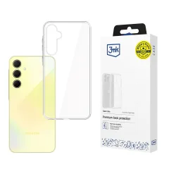 Custodia per Samsung Galaxy A35 5G A356, 3MK, Clear, Trasparente