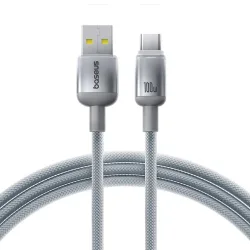 Cavo Dati e Ricarica USB-A - USB-C Baseus Discolor, 100W, 1m, Argento E0420802