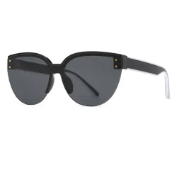 Occhiali da Sole Donna Techsuit 6506, Nero Grigio