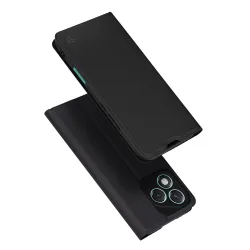 Custodia per Honor 400 Lite, Techsuit, Magskin Book, Nera