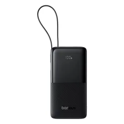 Batteria Esterna Baseus Bipow 2, 10000mAh, 20W, QC + PD, 1 x USB-A - 2 x USB-C, Nera P10077101113-00