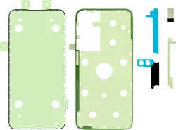 Kit Adesivo Samsung Galaxy A35 5G A356, Service Pack GH82-34539A