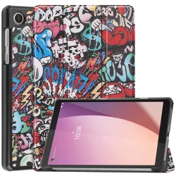 Custodia per Lenovo Tab M8 (4th Gen), Techsuit, FoldPro Urban Vibe, Multicolore