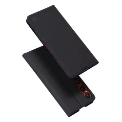 Custodia per Sony Xperia 1 VI, Techsuit, Magskin Book, Nera