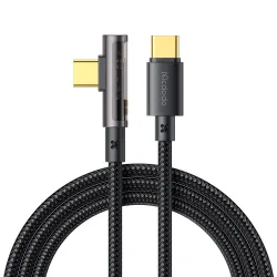 Cavo Dati e Ricarica USB-C - USB-C McDodo CA-3400 Angled, 100W, 1.2m, Nero