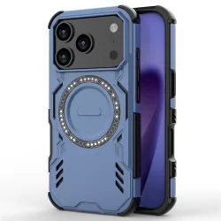 Custodia MagSafe per Apple iPhone 17 Pro, Techsuit, ArmorMag, Blu
