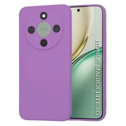 Custodia per Honor Magic8 Lite, Techsuit, SoftFlex, Viola