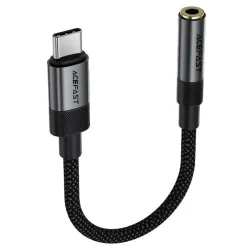 Adattatore Audio USB-C - 3.5mm Acefast J12, Nero