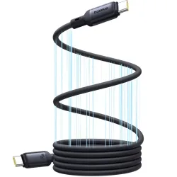 Cavo Dati e Ricarica USB-C - USB-C Baseus PicoGo, 240W, 1m, Nero P10376800121-00