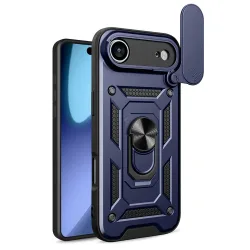 Custodia per Apple iPhone 17 Air, Techsuit, CamShield, Blu