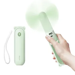 Ventilatore Portatile JisuLife Life8 Plus F8X, Verde