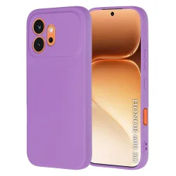 Custodia per Honor 600, Techsuit, SoftFlex, Viola