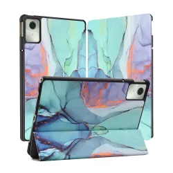 Custodia per Lenovo Tab M11, Techsuit, FoldPro Green Time, Multicolore