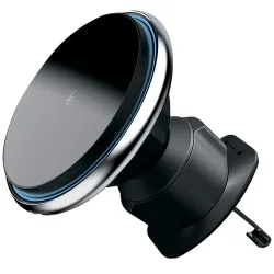 Caricabatterie Auto Wireless Proove Magic Circle, 15W, 1.67A, Argento WHMC15020006