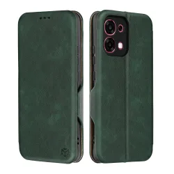 Custodia per Oppo A6 Pro 5G / A6 Pro 4G, Techsuit, Safe Wallet Plus, Verde