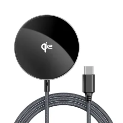 Caricabatterie Wireless Retea Acefast E24, 15W, 1.67A, Grigio